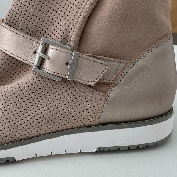 Emu Women's Beige Ankle Boots LORNE 9 - Picture 2 of 7